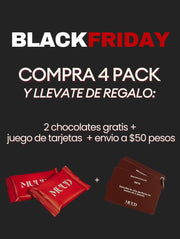 Black Friday cuándo  - Promo chocolates afrodisiacos estimulantes | MUUD CHOCOLATE