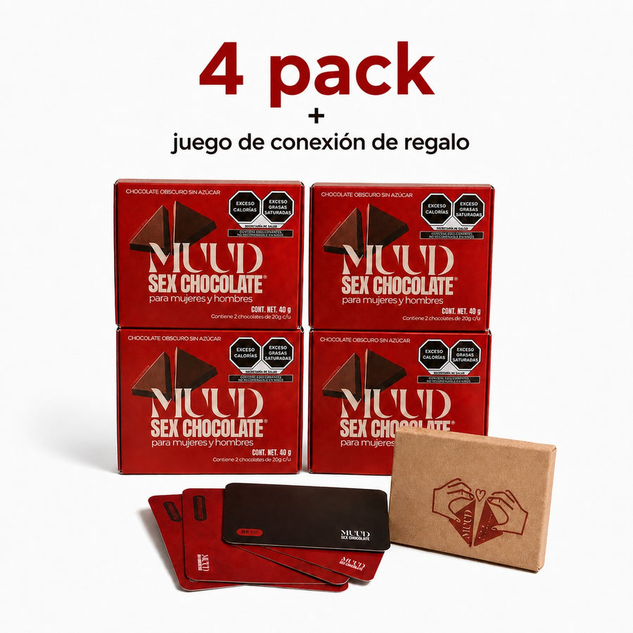 MUUD Chocolate 4 Pack